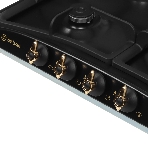 Газовая варочная поверхность De Luxe 5840.00гмв-056чр, 4 конфорки, эмалированная сталь, 7500 Вт, фото3