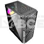 Компьютерный корпус Powercase Mistral T4B, Tempered Glass, 4x 120мм 5-color fan, черный, ATX (CMITB-L4), фото3