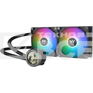 Система водяного охлаждения Thermaltake TH280 V2 Ultra ARGB Soc-AM5/AM4/1151/1200/1700 черный 4-pin 34.7dB Al+Cu LCD Ret (CL-W385-PL14SW-A)