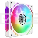 Вентилятор для корпуса Alseye Mirror-W-P белый, 120 мм, 2000 об/мин, 35.2 дБ, 4 pin, фото2