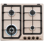 Газовая варочная панель DeLonghi OWF 46 PRO RUS независимая, бежевый, фото 1