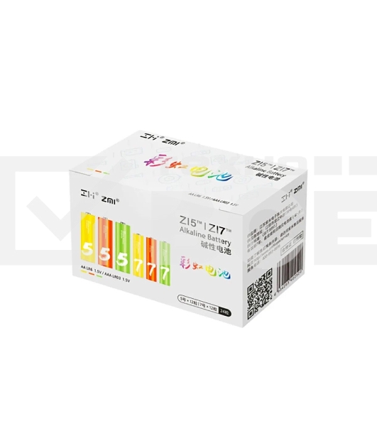Батарея CUKTECH  AA+AAA rainbow alkaline 12 AA+12 AAA