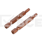 Бита EDGE by PATRIOT T25, сталь S2, длина 50 мм, 2шт в блистере, фото 1
