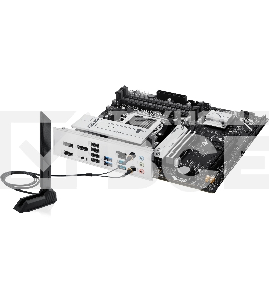 Материнская плата ASUS PRIME B850M-A WIFI, AM5, AMD B850, 4xDDR5, 4xSATA, 3xM.2, 1xPCIe 5.0 x16, 1xPCIe 4.0 x16, 1xHDMI, 2xDP, 1x2.5Gb LAN, Wi-Fi 6E, Bluetooth 5.3, 2xUSB-A 10Gbps, 2xUSB-A 5Gbps, 4xUSB-A 2.0, 3x3.5 мм, 7.1, mATX