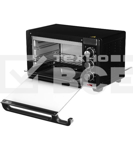 Мини-печь Hyundai MIO-HY091 20л. 1380Вт черный