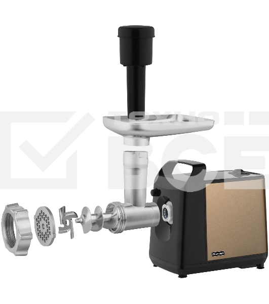 Мясорубка электрическая Rondell RDE-1457 2200Вт коричневый/черный