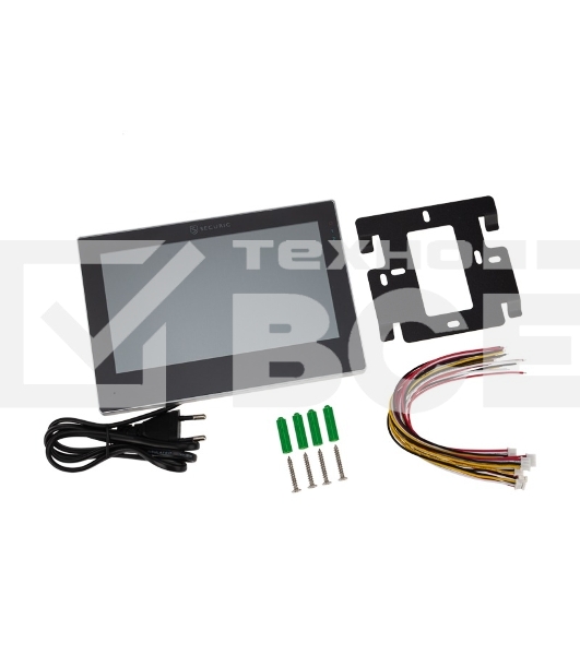 Цветной монитор видеодомофона 7' формата AHD(1080P), с сенсорным экраном, детектором движения, функцией фото- и видеозаписи (модель AC-438)