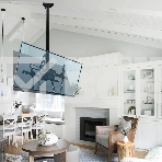 Кронштейн для телевизора Arm Media LCD-3050 черный, 32'-90' макс. 90 кг, потолочный, поворот и наклон, фото8