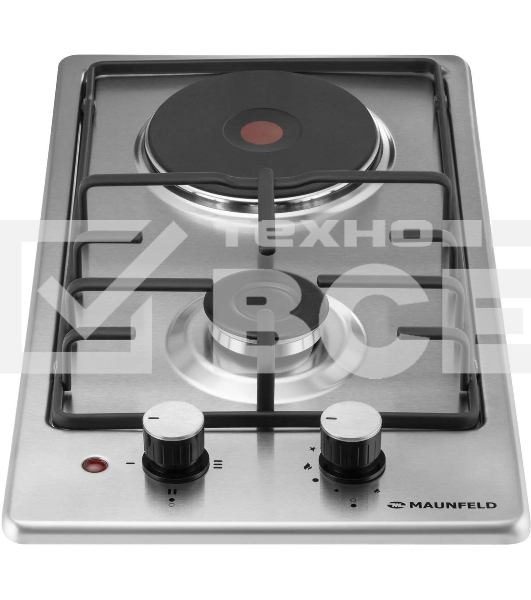 Комбинированная варочная панель (электрическая+газовая) Maunfeld EEHS.32.3ES.KG