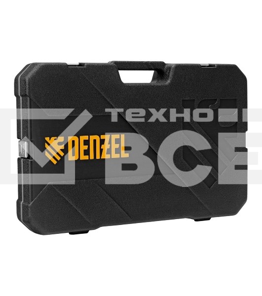 Набор инструментов Denzel 1/2', 1/4', CrV, S2, пластиковый кейс, 194 предмета