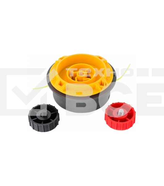 Катушка тримм. полуавт быстрая заправка шестигранник HEX х15,6 болт5/16 лев.М8 лев. Denzel