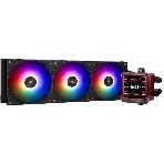 Водяное охлаждение для процессора Water Cooling System Thermalright Frozen Warframe 360 Ultra черный Argb (360мм, черный, ARGb/Fans: 3x120мм, 70.84CFM, 22.1dBA, 2000RPM/Pump height 60мм, 23dBA, 3000RPM, Rad thickness 27mm/S: 1200, 1700, 1851, 2011, 2066, 115X, AM5, AM4), фото 1