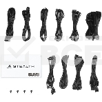 Блок питания Chieftec Stealth SPX-1000-FC (ATX 3.1, 1000W, 80 PLUS PLATINUM, Active PFC, 135mm fan, Gen5 PCIe, Full Cable Management) Retail, фото3
