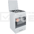 Плита газовая Gefest ПГ 3200-05 белый, конфорок 4 шт, духовка 42 л, 50 см x 85 см x 57 см, фото2