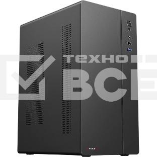 Корпус ACCORD ACC-266, Mini-Tower, чёрный