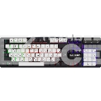 Клавиатура Defender Dark Knight R GK-077  проводная, USB, чёрный/белый, фото 1