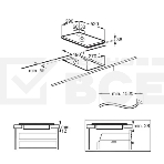 Варочная поверхность AEG HRB32310CB, черный, фото2