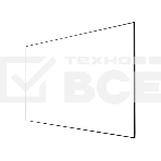 Экран для проектора S'OK Zeus SGPSFR-177x100A на раме (80 мм), звукопрозрачный, фото 1