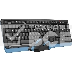 Клавиатура + мышь A4Tech Fstyler FGS1035Q клав:черный/синий мышь:черный/синий USB беспроводная Multimedia (FGS1035Q NAVY BLUE), фото2