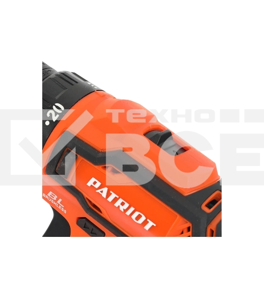 Дрель-шуруповерт Patriot BR 207UES, Аккумуляторная, 14,4В, 2 АКБ, Кейс