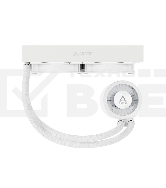 Жидкостная система охлаждения Arctic Liquid Freezer III 240 A-RGB белый, 120 мм, алюминий, 2800 об/мин, 25 дБ, 4 pin, 250 Вт