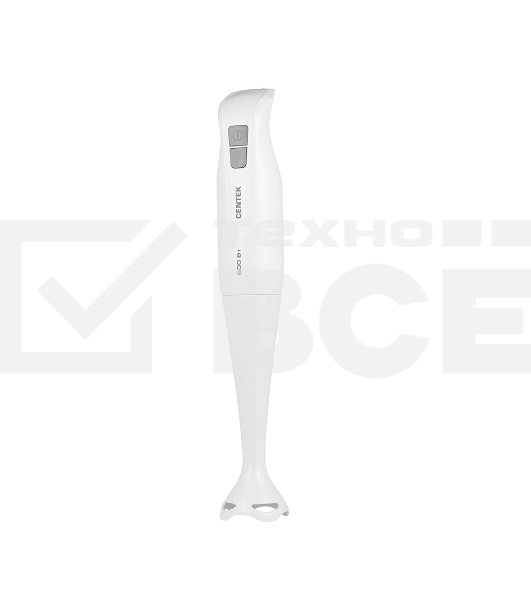 Блендер Centek CT-1341 (белый)  600Вт  Турбо режим, специальная заточка лезвий
