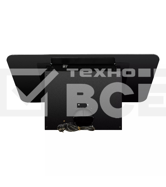Наклонная стеклянная кухонная вытяжка DeLonghi Arco 908 NB