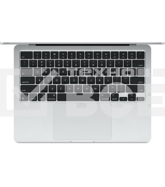Ноутбук Apple 13-inch MacBook Air: Apple M3 with 8 core CPU, 10 core GPU/16GB/512GB SSD - Silver/70W/Гравировка