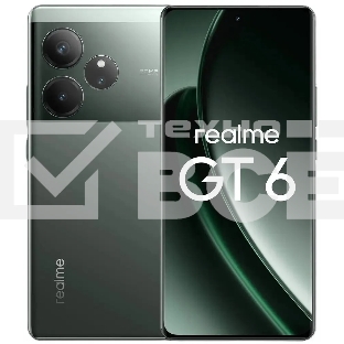 Смартфон Realme GT6 5G, 16/512Gb, зеленый