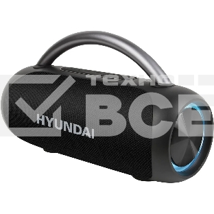 Колонка портативная Hyundai H-PS1026 черный 40W 2.0 BT 10м 1800mAh