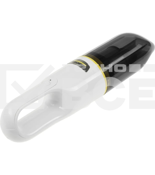 Пылесос ручной Karcher CVH 2 белый/черный, питание от аккумулятора, 70 Вт, уборка сухая, пылесборник 0.15 л, работа от АКБ max 10 мин.