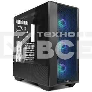 Компьютерный корпус Lian-Li Lancool III RGB черный без БП ATX 10x120мм 3x140мм 2xUSB 3.0 audio bott PSU