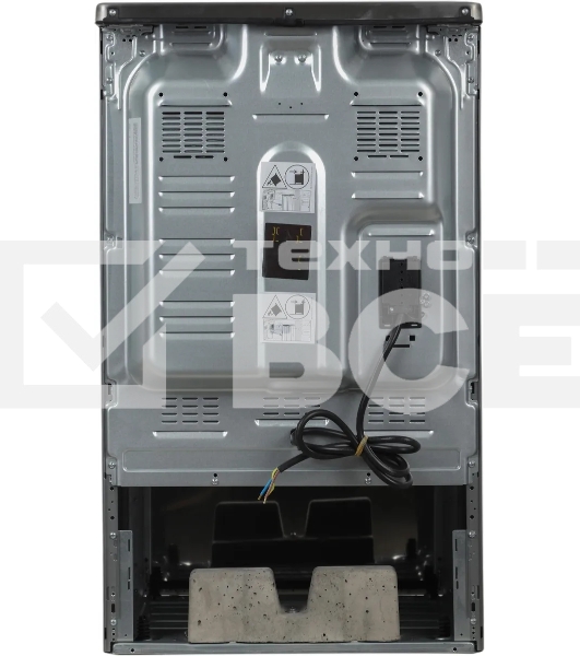 Плита электрическая Beko FSS57100GX серебристый, конфорок 4 шт, духовка 60 л, 50 см x 85 см x 60 см