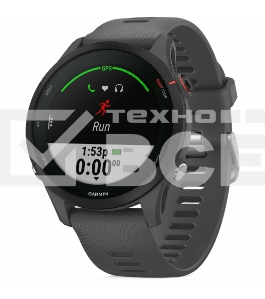 Смарт-часы Garmin Forerunner 255 темно-серый 45,6мм