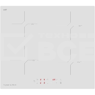 Индукционная варочная панель Zigmund & Shtain CI 33.6 W независимая, белый