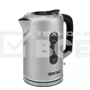 Чайник электрический Polaris PWK 1729CA стальной, 1.7л. 2200Вт