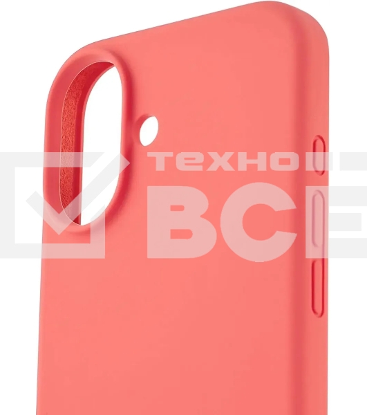 Чехол (клип-кейс) uBear для Apple iPhone 16 Plus Touch with MagSafe коралловый (CS416CR67PTH-I24M)