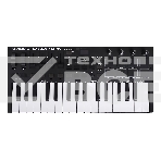 Клавиатура MIDI [OXYGENPROMINI] M-audio [Oxygen Pro Mini] 32 клавиши, 4 энкодера, 4 фейдера, 8 пэдов, 12 кнопок управления, колеса высоты тона и модуляции, smart control, auto-mapping, встроенный арпеджиатор, 1/4
