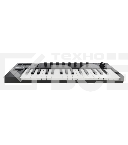 Клавиатура MIDI [26154] Native Instruments [Komplete Kontrol M32] 32 клавиши, мини-клавиатура, 8 сенсорных ручек, 2 сенсорные полосы, 4-направленный push-энкодер, OLED-дисплей, вход для педали