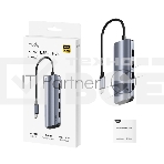 USB-концентратор USB-C Cudy UH500, 1 USB-C 3.0, 1x 4K@30Hz HDMI Port, 1x 100W USB-C port for PD Charging, 4x USB-A (UH500), фото3