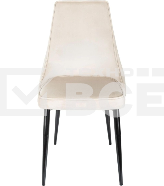 Стул для дома Бюрократ CH-K4 бежевый Holland 06 металл черный на ножках (CH-K4_1/HL07)