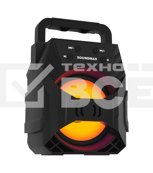 Портативная колонка SOUNDMAX SM-PS5027B черный