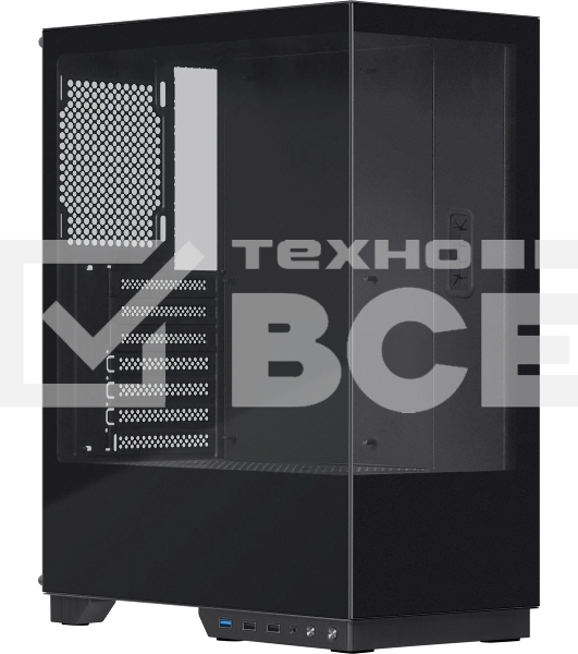 Компьютерный корпус Defender HyperHub черный, ATX, USB3.0, w/o fans