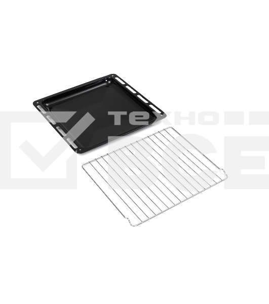 Плита газовая Kraft KF-FSF5423AGbR черный, конфорок 4 шт, духовка 58 л, 50 см x 88.4 см x 57.8 см