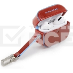 Чехол для наушников Piquadro Blue Square AC5308B2/CU4 темно-коричневый натур.кожа, фото3