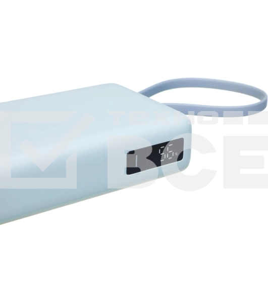 Портативный аккумулятор со встроенным кабелем Xiaomi 67W Power Bank 20000 (Integrated Cable) Ice Blue (BHR08O8GL)