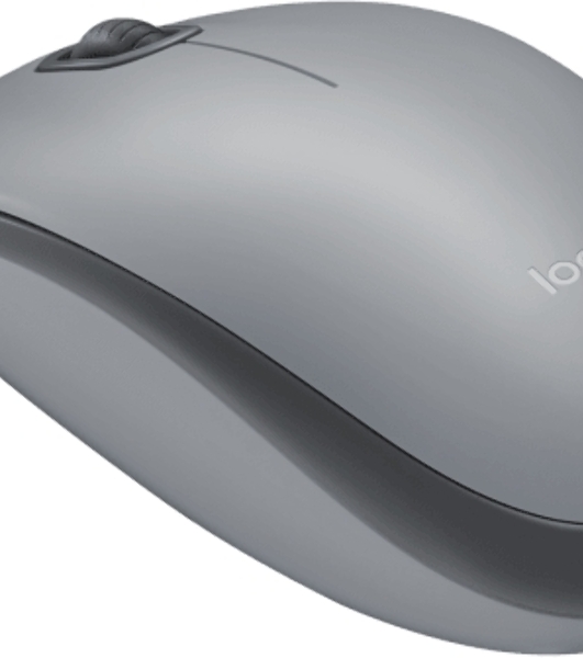 Мышь проводная Logitech M110 серый, 1000 dpi, USB, кнопки - 3