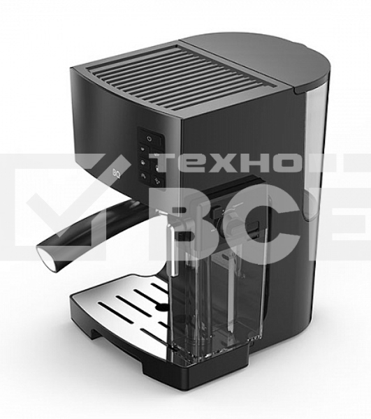 Кофеварка рожковая BQ CM9002 Black, исп. кофе - молотый, 1.4 л, 1450 Вт, 19 Бар.