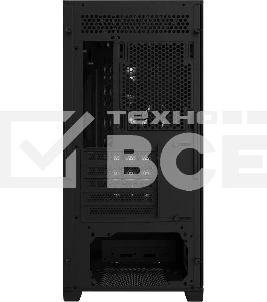 Компьютерный корпус Gigabyte C102B GB-C102G, без БП MicroATX 5x120мм 4x140мм 2xUSB3.0 audio bott PSU, черный
