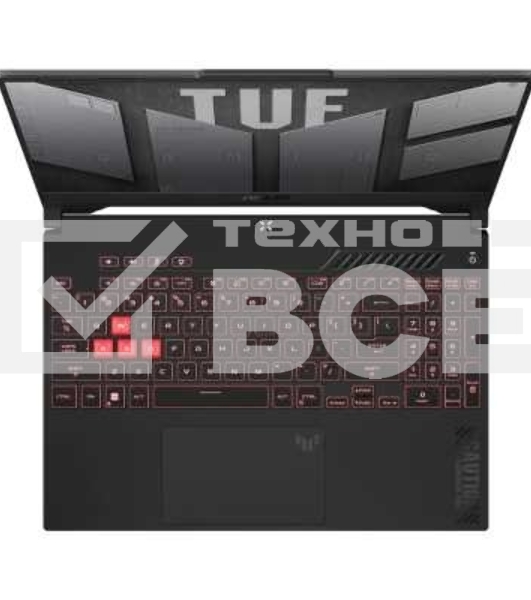 Ноутбук ASUS TUF F15 FX507VU-LP290 серый 15.6